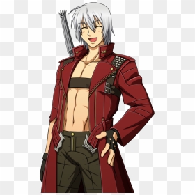 Anime Dante Devil May Cry, HD Png Download - dante png