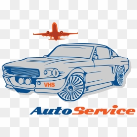 Vhs Logo-01 - Muscle Car, HD Png Download - vhs static png