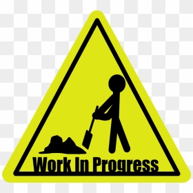 Work In Progress - Work In Progress Cartoon, HD Png Download - work in progress png