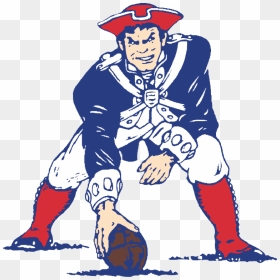 New England Patriots Vintage Logo - New England Patriots Old Logo, HD Png Download - vintage logo png