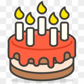 Birthday Cake Emoji Clipart - Birthday Cake Emoji Png, Transparent Png - birthday emoji png
