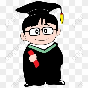 Graduation Clipart College - 小 博士, HD Png Download - graduation clipart png