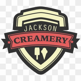 Jackson Creamery 2 Vintage Logo - Emblem, HD Png Download - vintage logo png
