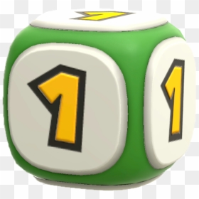 Super Mario Party Characters Dice Wario, HD Png Download - mario block png