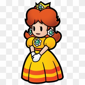 Paper Mario Sticker Star Peach Clipart , Png Download - Peach Paper Mario Png, Transparent Png - princess daisy png
