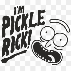 Rick Y Morty Vector, HD Png Download - pickle rick face png