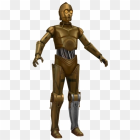 Download Zip Archive - Figurine, HD Png Download - c3po png