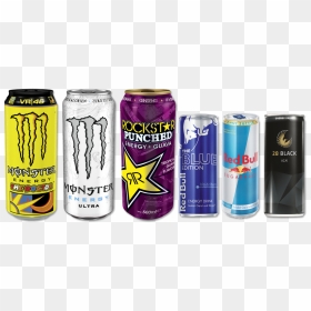 Transparent Rockstar Energy Png - Energy Drink Rockstar, Png Download - monster energy png