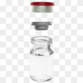 A - Glass Bottle, HD Png Download - vial png