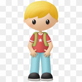 Boy With Backpack Png, Transparent Png - vhv