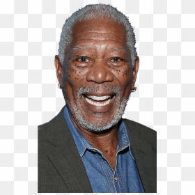 Morgan Freeman Laughing - Morgan Freeman Best Meme, HD Png Download - laughing man png