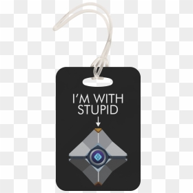 Destiny Ghost Metal Luggage Tag - Book Cover, HD Png Download - destiny ghost png