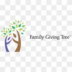 Fgt Logo Horiz No Tag - Family Giving Tree, HD Png Download - tree logo png