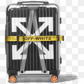 Off White Rimowa Black, HD Png Download - off white logo png