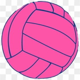 #pink #ball #volleyball #art #icon #aesthetic #tumblr - Netball Png, Transparent Png - art icon png