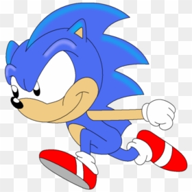 Sonic The Hedgehog - Sonic The Hedgehog Character Running, HD Png Download - video game characters png