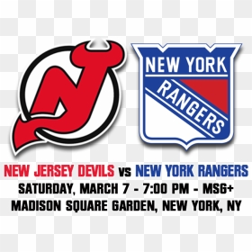 [​img] - New Jersey Devils, HD Png Download - new york rangers logo png