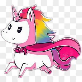 Ftestickers Unicorn Cute Lovely Super Magic Sparkles - Super Super Cute Unicorn, HD Png Download - unicorn clipart png