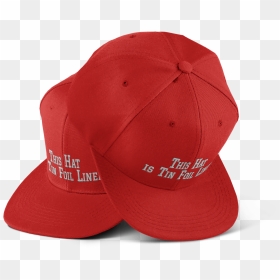 Tin Foil Hat Png Transparent Background Clipart , Png - Baseball Cap, Png Download - red hat png