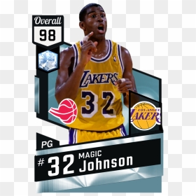 Lebron James Nba 2k Card, HD Png Download - larry bird png