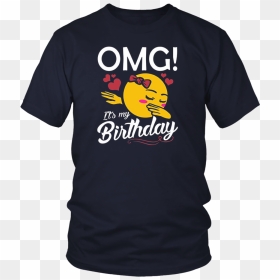 Omg It"s My Birthday Emoji Dabbing Shirt Gift For Kids - Electrical Engineering Whatsapp Dp, HD Png Download - birthday emoji png
