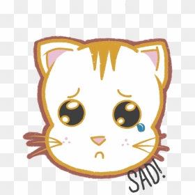 Cartoon, HD Png Download - cat whiskers png
