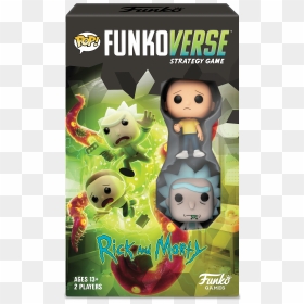 Funkoverse Rick And Morty, HD Png Download - pickle rick face png