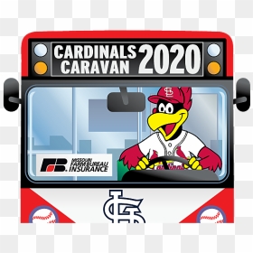 Cardinals Caravan 2020, HD Png Download - st louis cardinals logo png