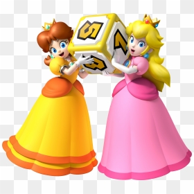 Daisy Is An Inferior Peach Knock-off And Should Not - Peach And Daisy Mario Party, HD Png Download - princess daisy png
