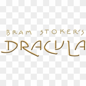 Bram Stoker"s Dracula Movie Horizontal Gold Logo - Bram Stoker Dracula Png, Transparent Png - dracula png