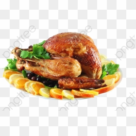 A Thanksgiving Turkey Dinner, Turkey Clipart, Dinner - فراخ مشوية Png, Transparent Png - turkey clipart png