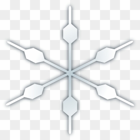 Transparent Silver Snowflake Png - Snow Fake Png, Png Download - silver snowflake png