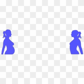 Pregnancy Silhouette 4 Png Icons - Pregnant Vector, Transparent Png - pregnant silhouette png