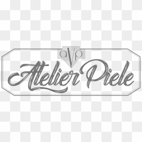 04 Mai Vintage Logo Atelier Posete Ok Black Large - Calligraphy, HD Png Download - vintage logo png
