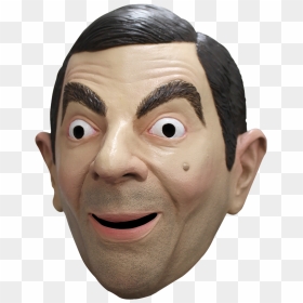 Rowan Atkinson Mr - Mr Bean Halloween Mask, HD Png Download - mr bean png