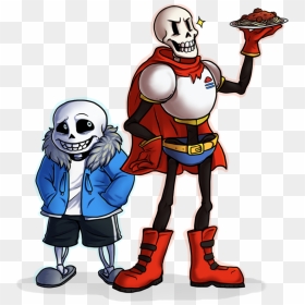 Clipart Download Sans And By Klumpeh On - Sans And Papyrus Transparent, HD Png Download - papyrus png