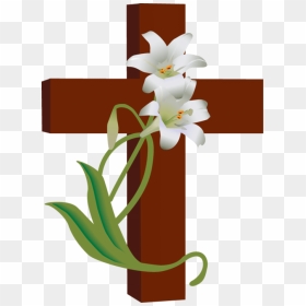 Easter Cross Clipart, HD Png Download - music border png