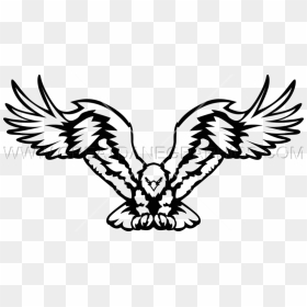 Eagle With Open Wings , Png Download - Eagle Logo Open Wings, Transparent Png - eagle wings png