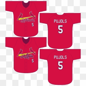 Louis Cardinals Concept - Albert Pujols Jersey, HD Png Download - st louis cardinals logo png