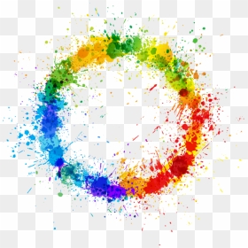Thumb Image - Color Splash Circle Png, Transparent Png - rainbow circle png