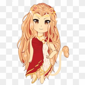 Lion Girl By Sterlingang3l - Lion Girl Fanart, HD Png Download - anime.png