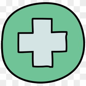 The Icon Shows A Box With A Cross Prominently Shown - Dibujo Cara, HD Png Download - cross icon png
