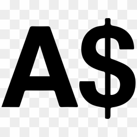 The Australian Dollar - Currency Symbol Of Australia, HD Png Download - dollar icon png