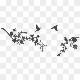 Branch Wall Decal Sticker - Stickers For Wall Png, Transparent Png - wall art png