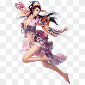 Game Girl Png - Anime Fantasy Girl Png, Transparent Png - video game characters png