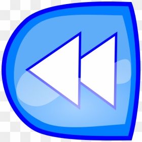 Forward Blue Button Clip Art At Clker - Gambar Tanda Kembali, HD Png Download - fast forward button png