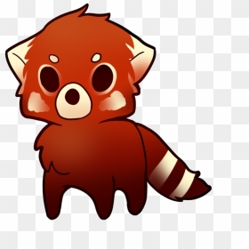 Cute Red Panda - Cute Red Panda Drawing, HD Png Download - red panda png