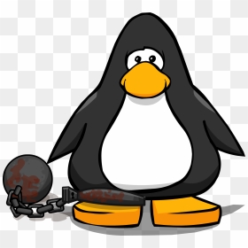 Ball And Chain On A Player Card - Club Penguin Spinny Hat, HD Png Download - ball and chain png