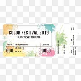 Slam Dunk Festival, HD Png Download - blank ticket png