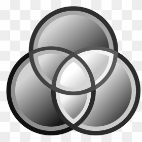 Rgb To Grayscale Icon, HD Png Download - gray circle png
